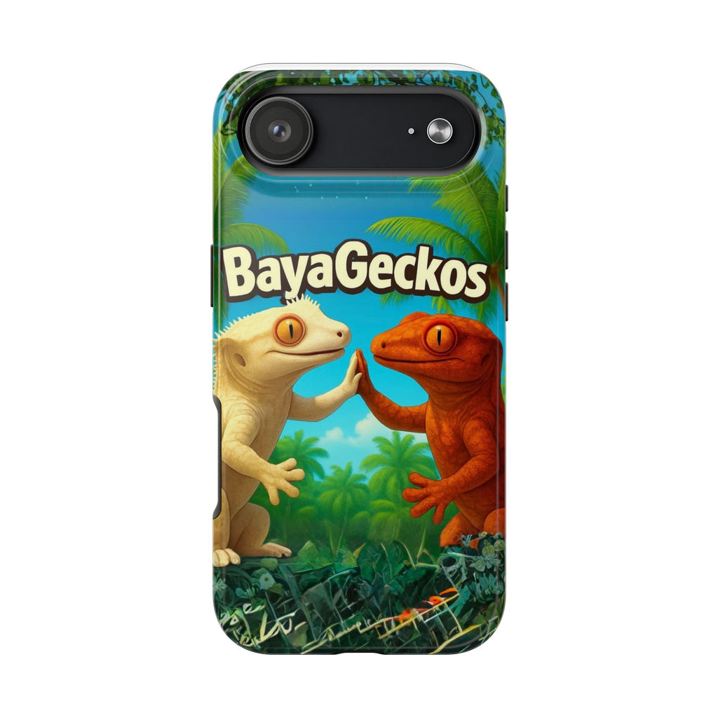 Tough Phone Case — BayaGeckos Tropical Gecko Design